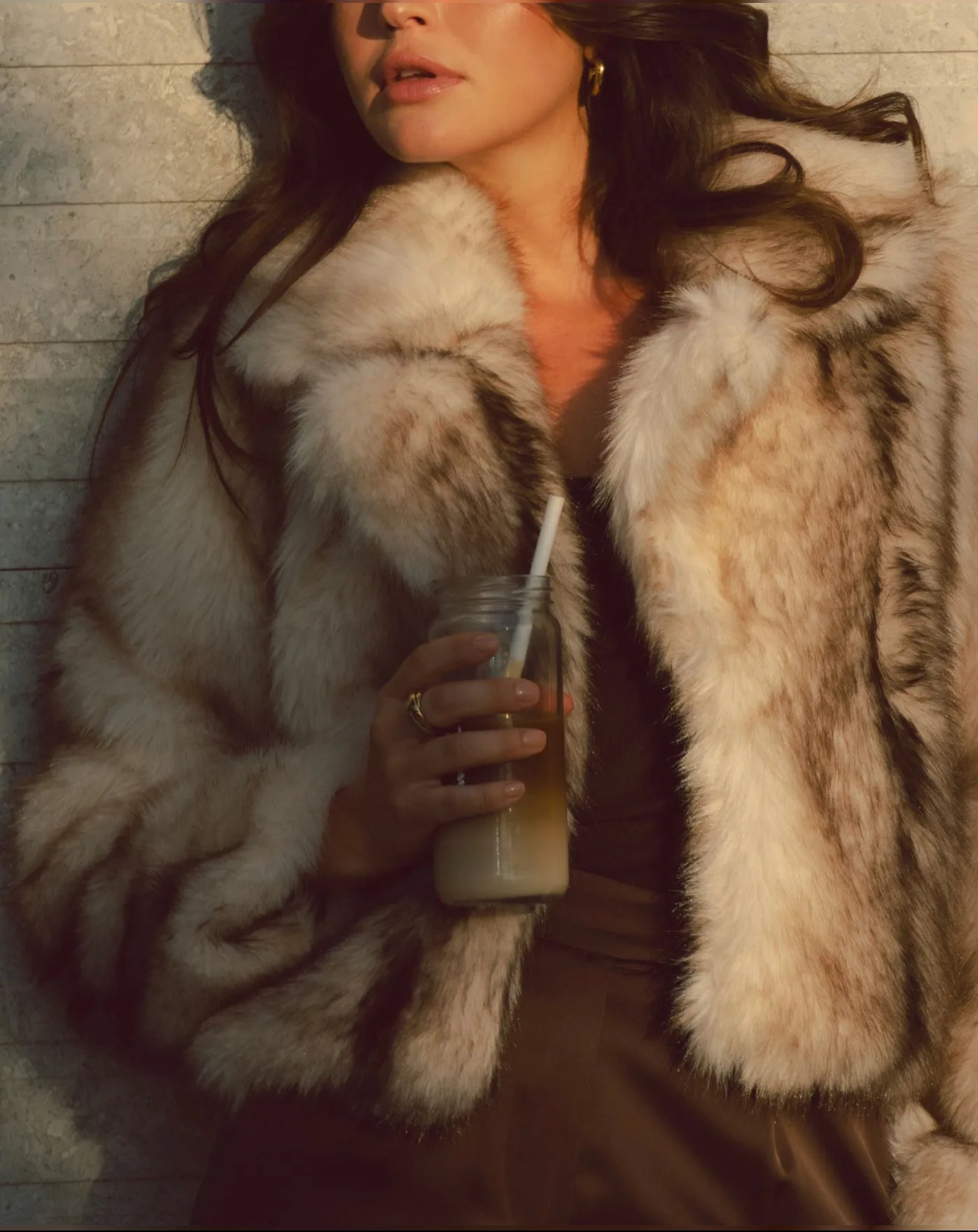 Felljacke „Fluffy Vibes“